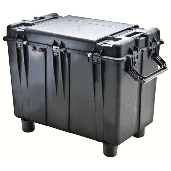 Pelican Black Protective Case, 39.95"L x 23.45"W x 28.6"D - 0500-000-110