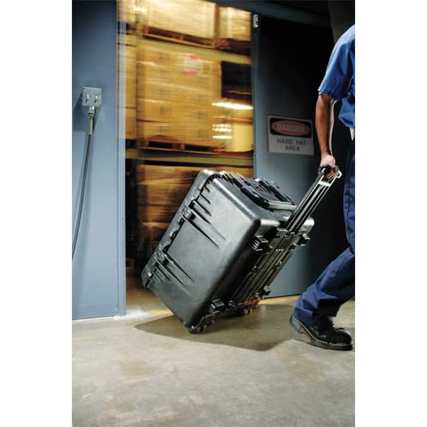Pelican Black Protective Case, 27"L x 27-1/2"W x 16.3"D - 1640