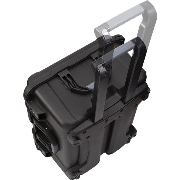 Nanuk Cases Black Protective Case, 22-7/8"L x 18-3/8"W x 11-3/4"D - 950S-010BK-0A0