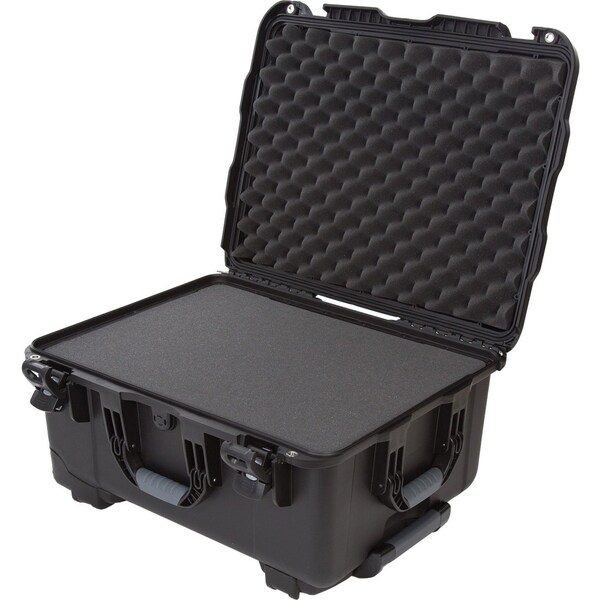 Nanuk Cases Black Protective Case, 22-7/8"L x 18-3/8"W x 11-3/4"D - 950S-010BK-0A0