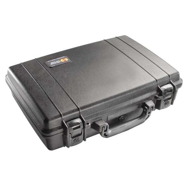 Pelican Black Protective Case, 16.8"L x 13.23"W x 4.47"D - 1470-001-110