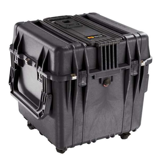 Pelican Black Protective Case, 20-1/2"L x 20-1/2"W x 19-1/4"D - 0340-001-110
