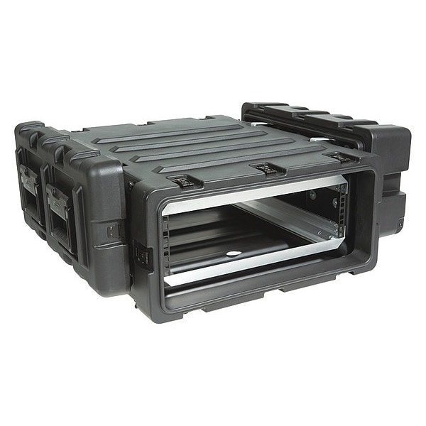 Skb Black Shock Rack Case, 39.1"L x 23.8"W x 22.3"D - 3RS-9U24-25B