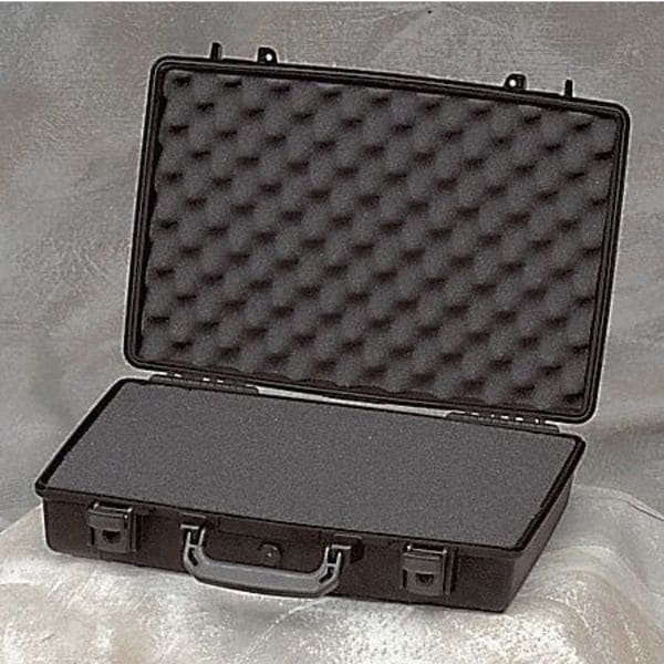 Pelican Black Protective Case, 19.8"L x 13.9"W x 4.68"D - 1490