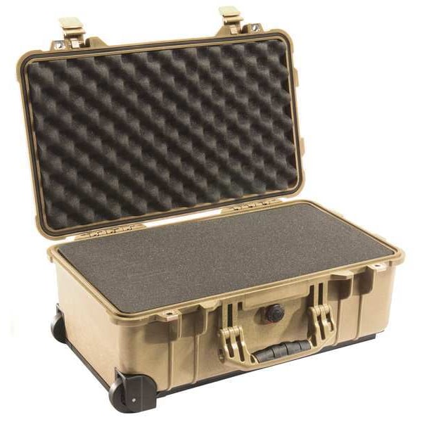 Pelican Desert Tan Protective Case, 22"L x 13.8"W x 9"D - 1510-000-190