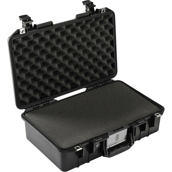 Pelican Black Protective Case, 19.17" L x 12.8" W x 6.89" D - 1485AIR