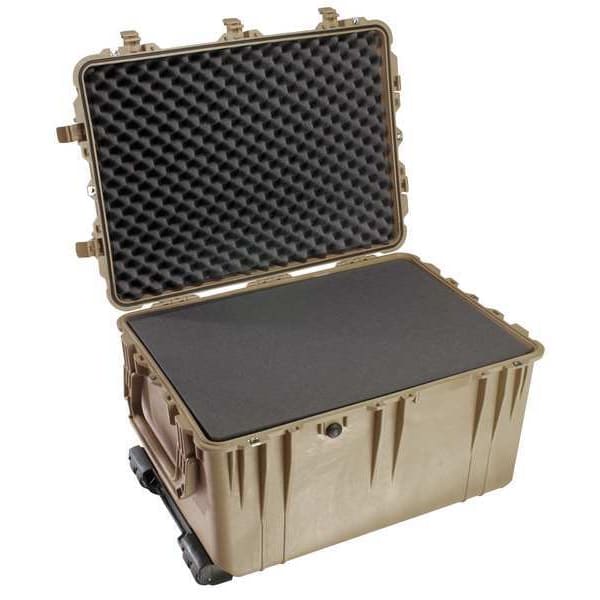 Pelican Desert Tan Protective Case, 31.59"L x 22.9"W x 19.48"D - 1660-020-190