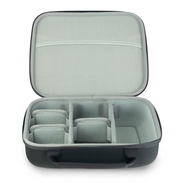 Shell-Case Hybrid 320 EVA lightweight protective carrying case 10.8 x 8 x 3.7 in, with Pouch & Dividers - STA-300-B23