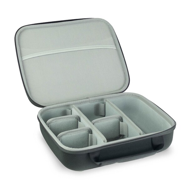 Shell-Case Hybrid 320 EVA lightweight protective carrying case 10.8 x 8 x 3.7 in, with Pouch & Dividers - STA-300-B23