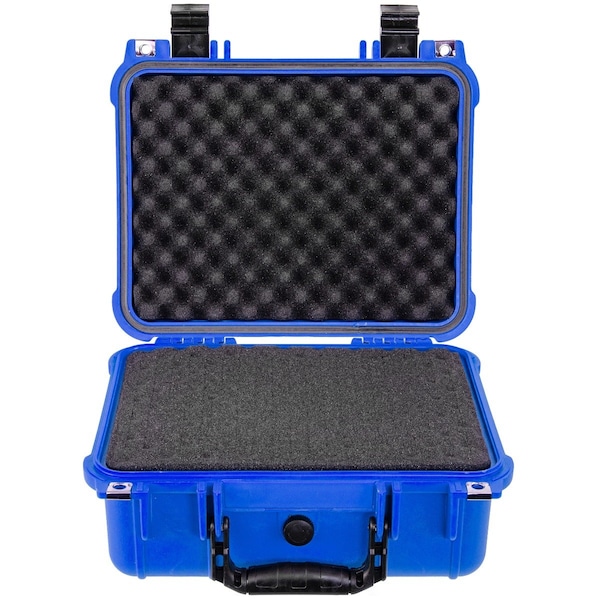 Eylar Compact 13.37in Gear Hard Case Waterproof w/ Foam Blue - SA00001-BLU
