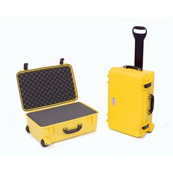 Seahorse Seahorse 920 Wheeled Case with Foam- Yellow - 920FYL