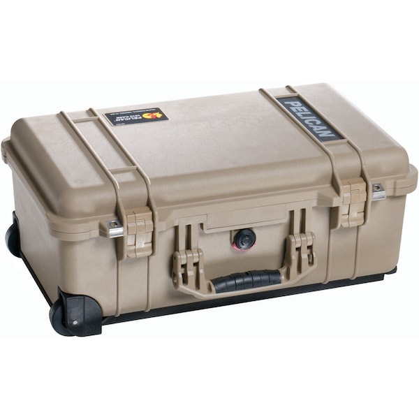 Pelican Desert Tan Protective Case, 22"L x 13.81"W x 9"D - 1510NF