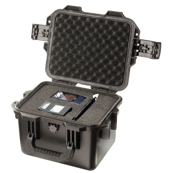 Pelican Black Protective Case, 11.8"L x 9.8"W x 7.7"D - IM2075