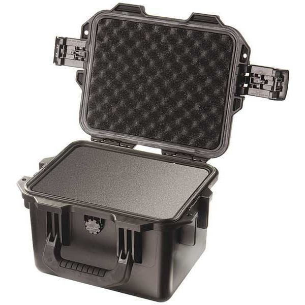 Pelican Black Protective Case, 11.8"L x 9.8"W x 7.7"D - IM2075
