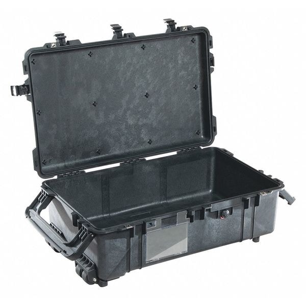 Pelican Black Rolling Case, 31.04"L x 19.39"W x 11.17"D - 1670NF