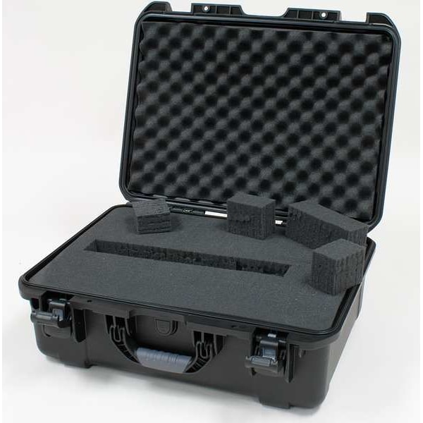 Nanuk Cases Black Protective Case, 21.7"L x 16.9"W x 8-1/2"D - 940S-010BK-0A0