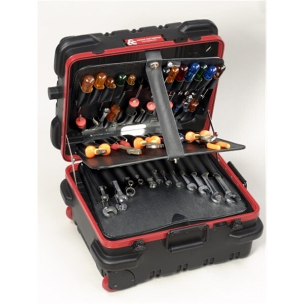 Light House Beauty RMMST9CARTMH Military Ready Black Tool Case - LI3362399