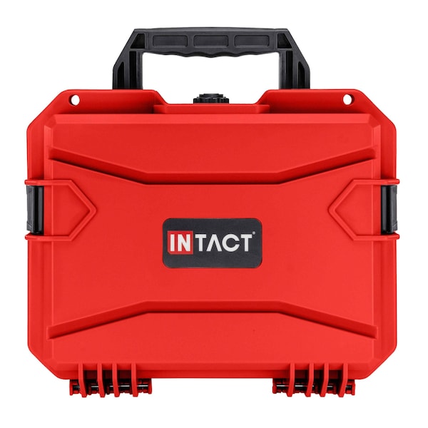 Eylar Intact 13.8in Stacker Series Compact Hard Gear Case with Foam Red - NG00011-RED