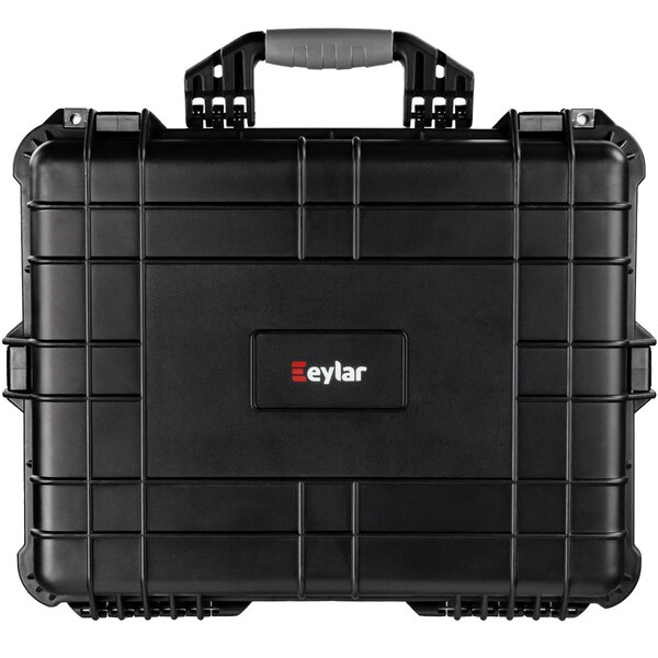 Eylar Large 20.62in Gear Hard Case Waterproof w/ Foam Black - SA00003