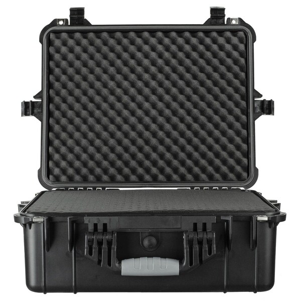 Eylar Large 20.62in Gear Hard Case Waterproof w/ Foam Black - SA00003