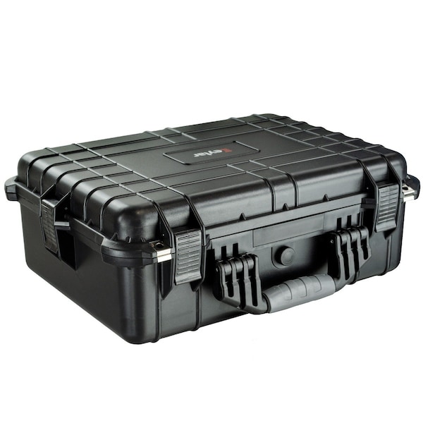 Eylar Large 20.62in Gear Hard Case Waterproof w/ Foam Black - SA00003
