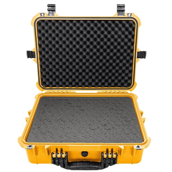 Eylar 20in Large Hard Case Equipped With Ragar Reconfigurable & Reusable XP Crosslinked Foam Insert - SA00002-YLW-RG-XP