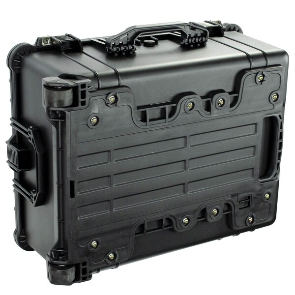 Eylar XL 24.64in Protective Gear Roller Case Waterproof w/ Foam Black - SA00006