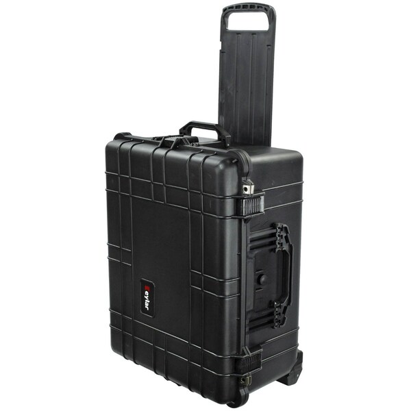 Eylar XL 24.64in Protective Gear Roller Case Waterproof w/ Foam Black - SA00006