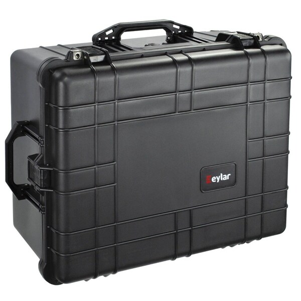 Eylar XL 24.64in Protective Gear Roller Case Waterproof w/ Foam Black - SA00006
