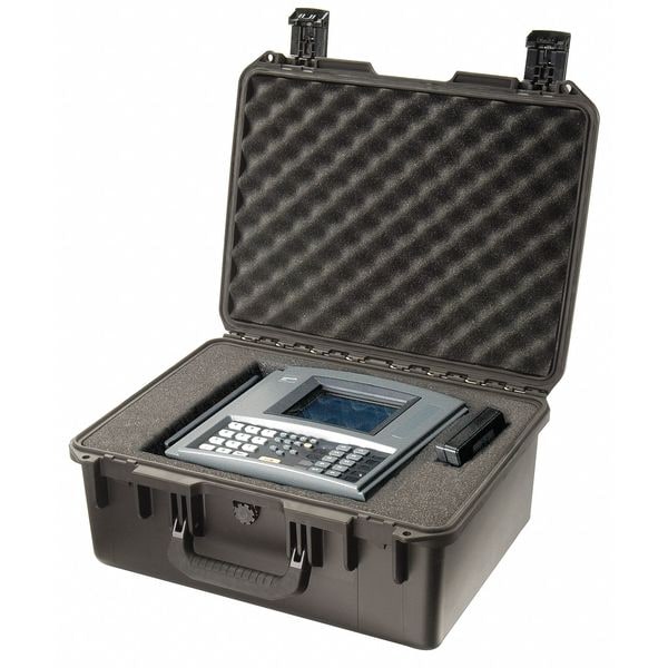 Pelican Black Protective Case, 19"L x 15.2"W x 9"D - IM2450