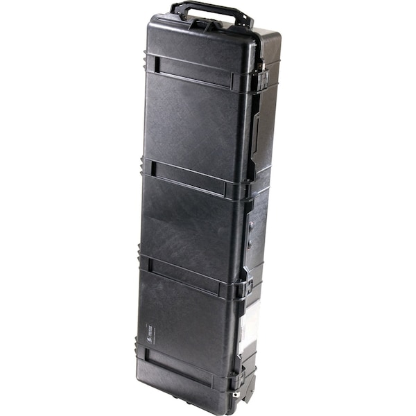Pelican Black Protective Case, 57.42" L x 18.48" W x 11.23" D - 017700-0000-110