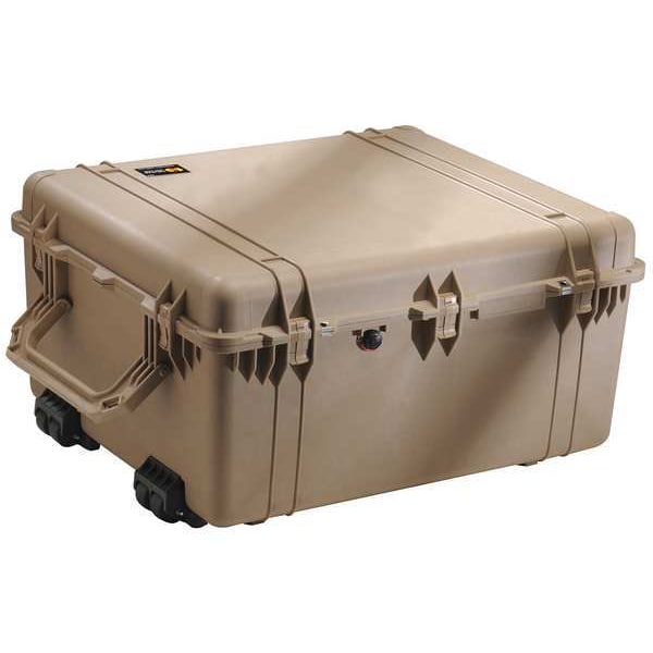 Pelican Desert Tan Protective Case, 33.43" L x 28.4" W x 17.65" D - 1690-001-190