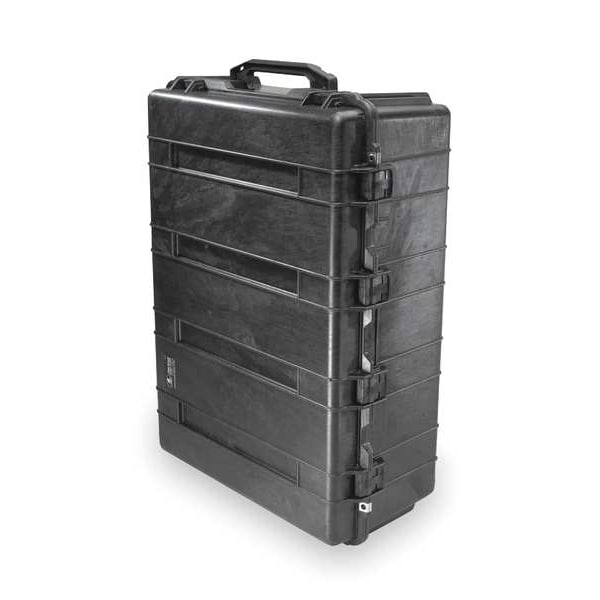Pelican Black Protective Case, 37-1/2" L x 27.13" W x 14.37" D - 1730-000-110