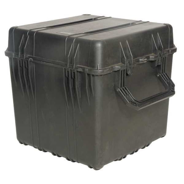 Pelican Black Protective Case, 26-1/2"L x 26-1/2"W x 25" D - 0370-000-110
