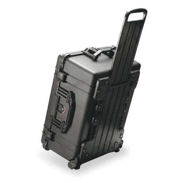 Pelican Black Protective Case, 24.83"L x 19.69"W x 11.88"D - 1610