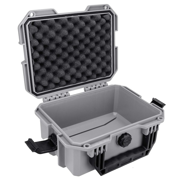Eylar Intact 11.8in Stacker Series Compact Hard Gear Case with Foam Gray - NG00010-GRA