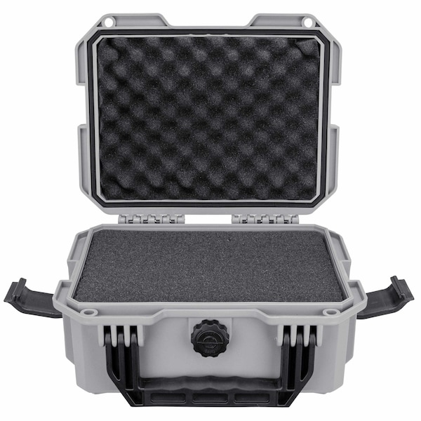 Eylar Intact 11.8in Stacker Series Compact Hard Gear Case with Foam Gray - NG00010-GRA
