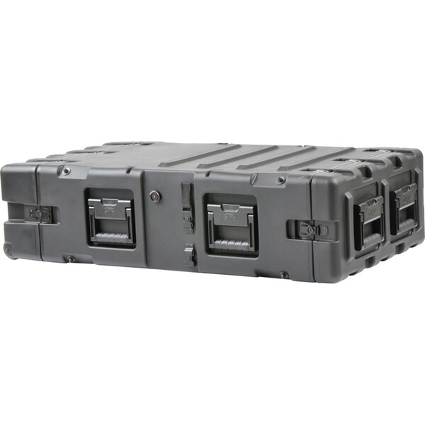 Skb Black Shock Rack Case, 39.1"L x 23.8"W x 11.8"D - 3RS-3U24-25B