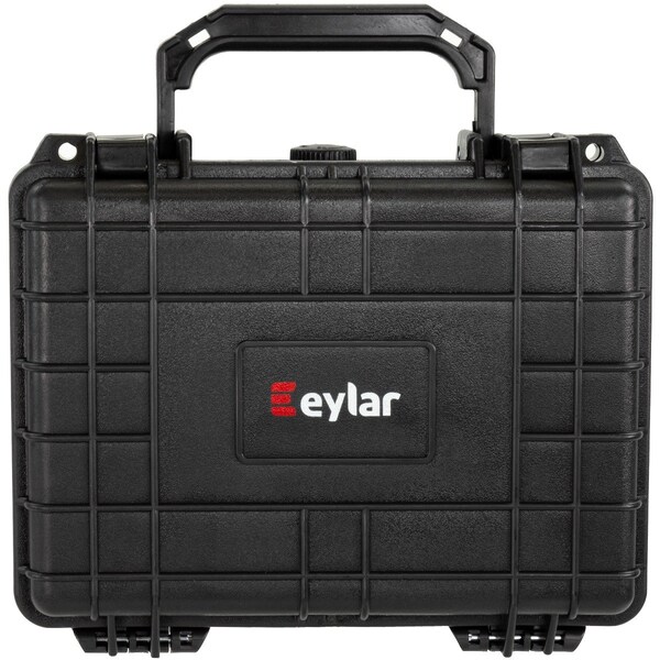 Eylar 9.12in Compact Gear Hard Case Waterproof with Foam Black - SA00042