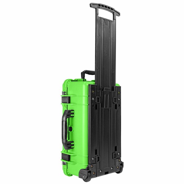 Eylar 22in Carry-On Travel Roller Gear Hard Case Waterproof w/ Foam Neon Green - SA00034-NGRN