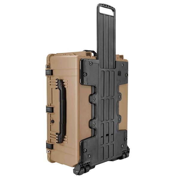 Eylar XXL 31.5in Protective Gear Roller Case Waterproof w/ Foam Tan - SA00007-TAN