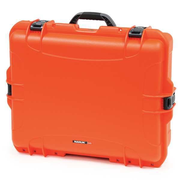 Nanuk Cases Orange Protective Case, 25.1"L x 19.9"W x 8.8"D - 945S-000OR-0A0
