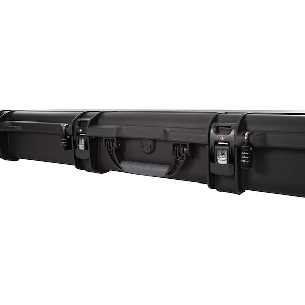 Nanuk Cases Black Long Case, 55.1"L x 17.3"W x 6.6"D, Overall Width: 17.3" - 995-1001