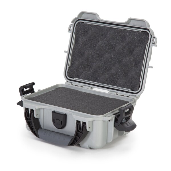 Nanuk Cases Case with Foam, Silver, 903S-010SV-0A0 - 903S-010SV-0A0