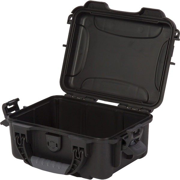 Nanuk Cases Black Protective Case, 10.2"L x 7.9"W x 4-1/2"D - 904S-010BK-0A0