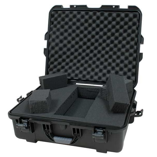 Nanuk Cases Black Protective Case, 25.1"L x 19.9"W x 8.8"D - 945S-010BK-0A0