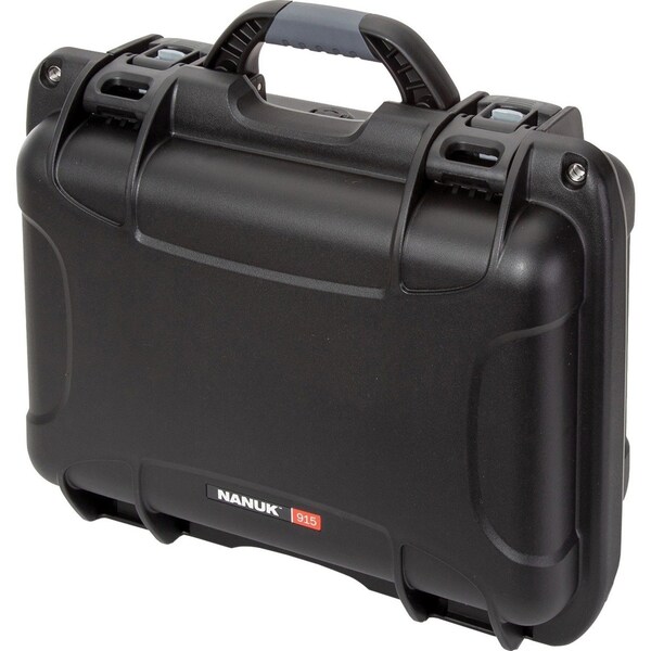 Nanuk Cases Black Protective Case, 15.8"L x 12.1"W x 6.8"D - 915S-010BK-0A0