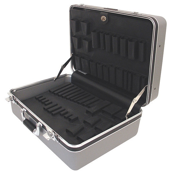 Platt Gray Padded Divider Case, 19"L x 14-1/4"W x 9-1/4"D - 928TG-CB