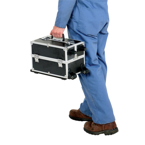 Vestil Aluminum Frame Case, EVA Lining, 16x10x11 - CASE-F