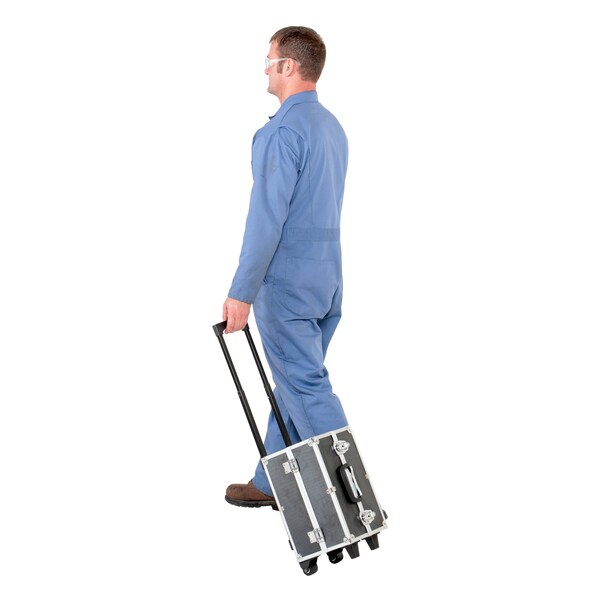 Vestil Aluminum Frame Case, EVA Lining, 16x10x11 - CASE-F